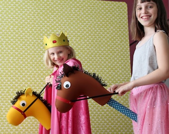 Buy Stick Horse for Kids, Horse to Ride On, Rocking Horse Toy for