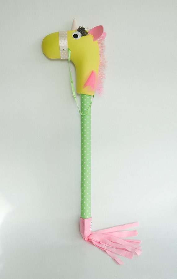 unicorn ride on stick