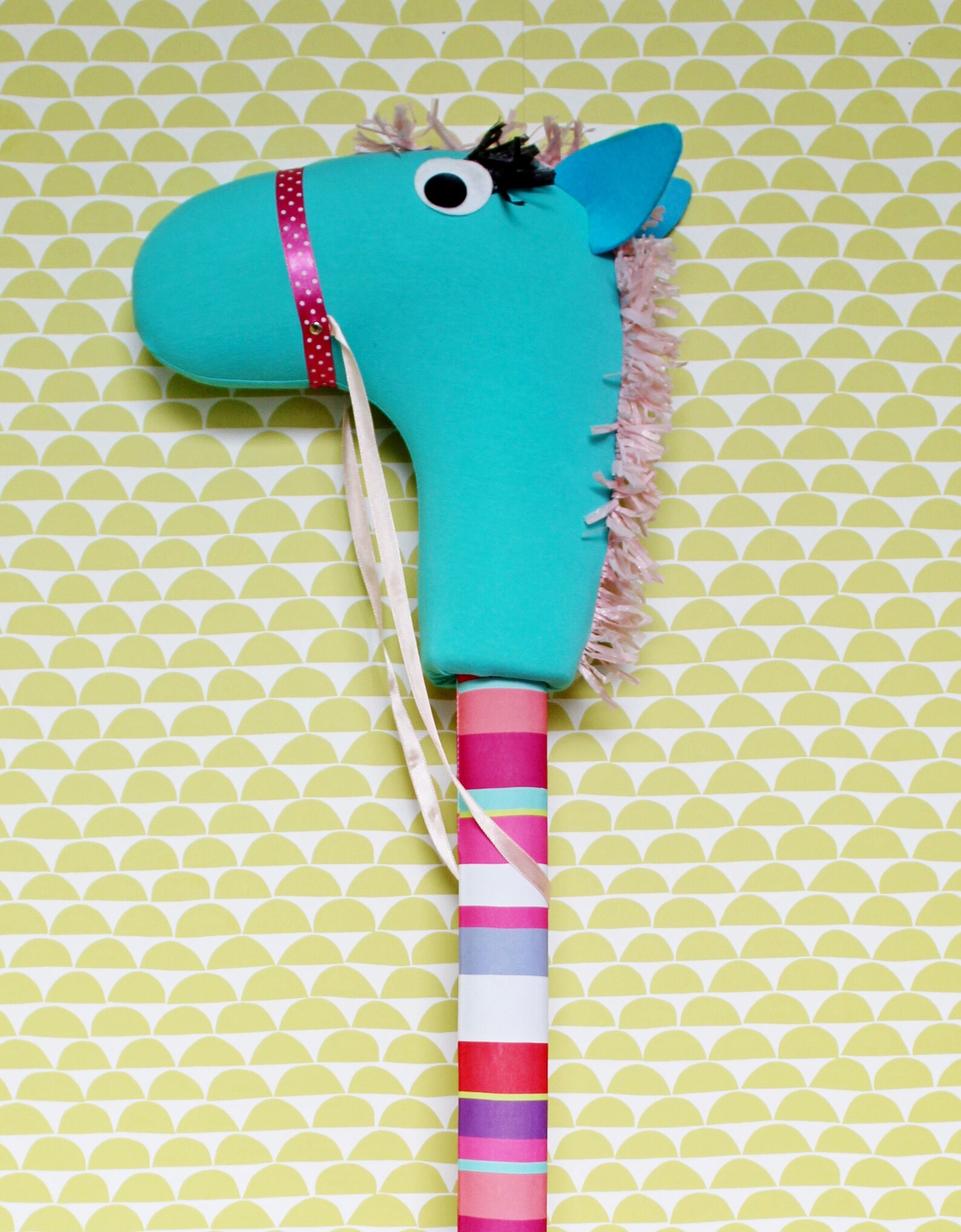 Pferd Mit Stock F r Kleines M dchen Pony Mit Stock Mini Pony Etsy