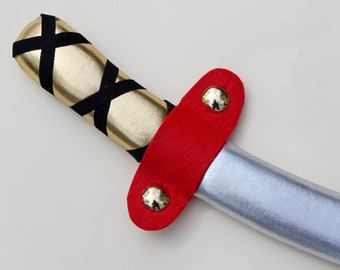 Épée ninja samouraï katana pour enfants, épée en mousse souple et feutre,  épée jouet en mousse, jouets faits à la main Tata Drama -  France