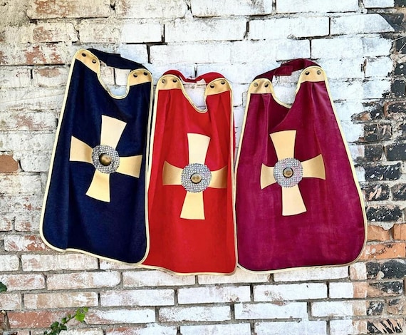 King Arthur Medieval Costume Kids Blue Red King Arthur Medieval Costume Kids Blue Red