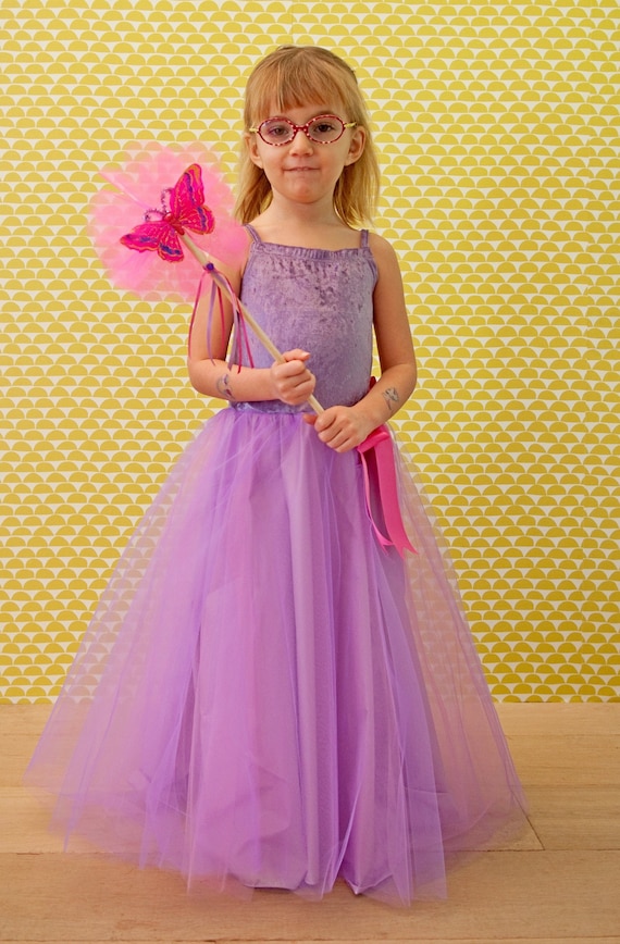 Robe de princesse pour petite fille 2-10 ans, déguisement de fée