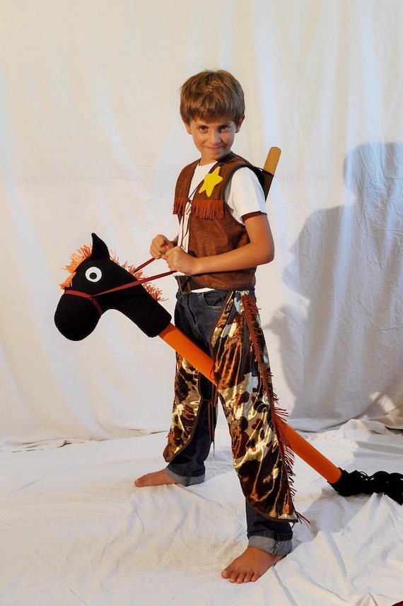Disfraz de vaquero para niño de 4 a 10 años, disfraz de vaquero