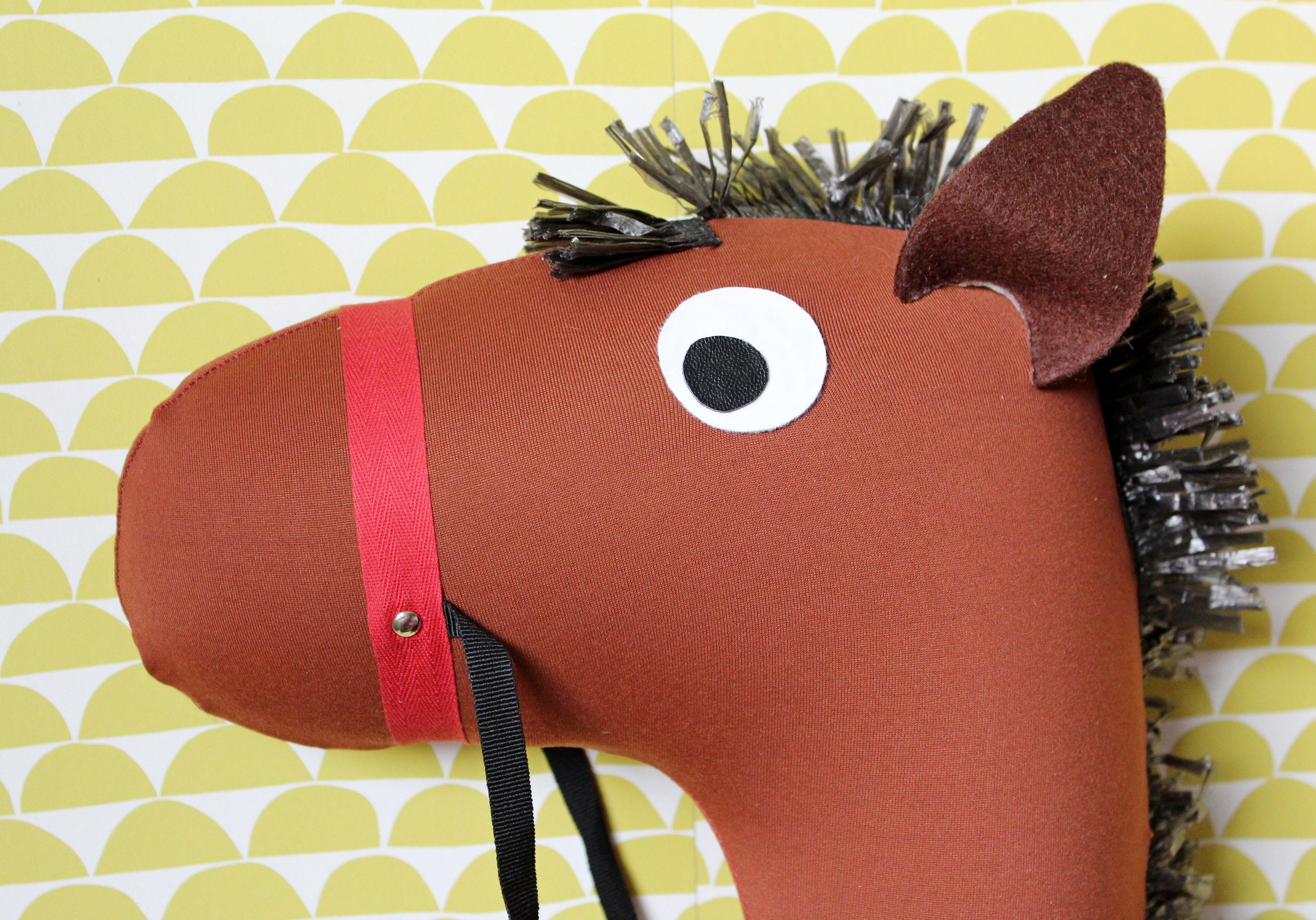 Stick Horse for Kids Horse to Ride On Rocking Horse Toy for Etsy