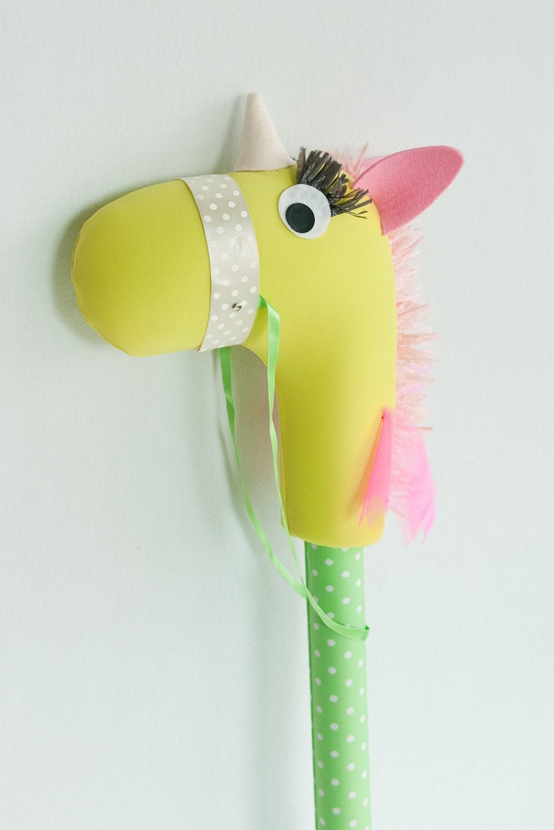 Unicorno cavallo con bastone per bambina unicorno da | Etsy
