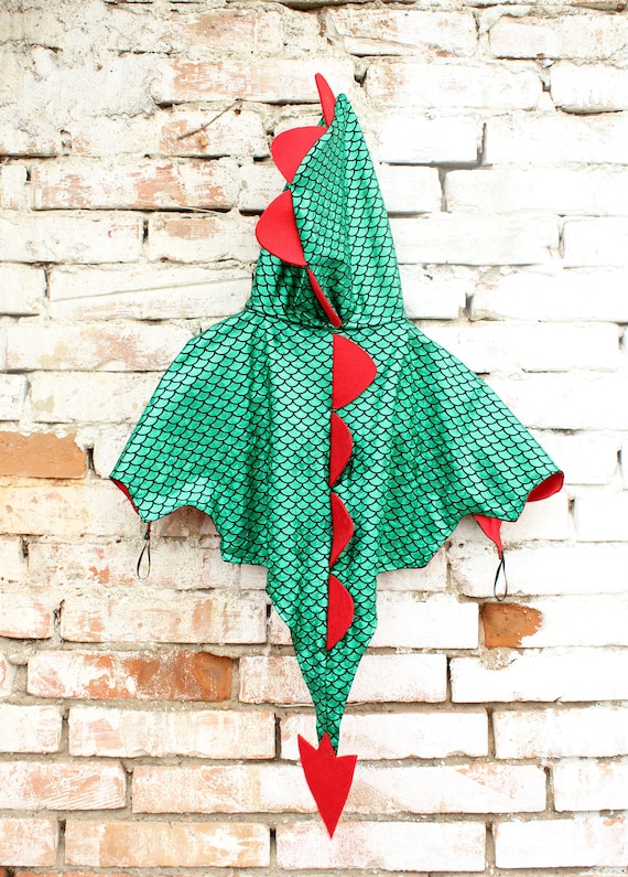Disfraz de dragón para niños o disfraz de dinosaurio con capa - Etsy México Disfraz de dragón para niños o disfraz de dinosaurio con capa - Etsy México