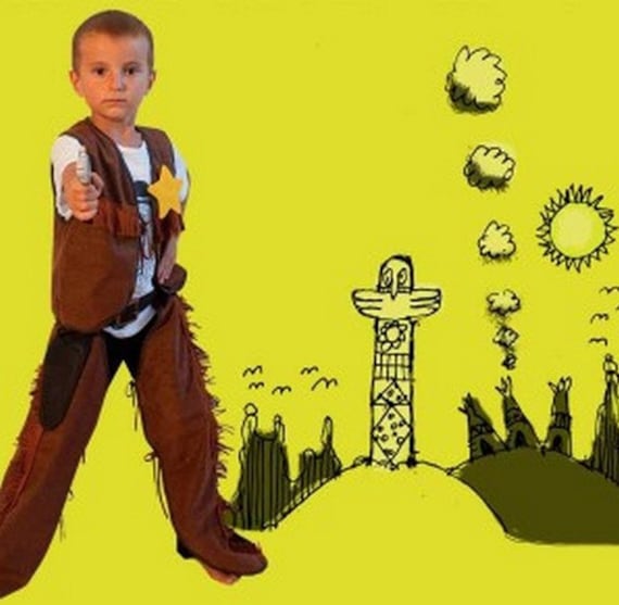 Western costume clearance for kids