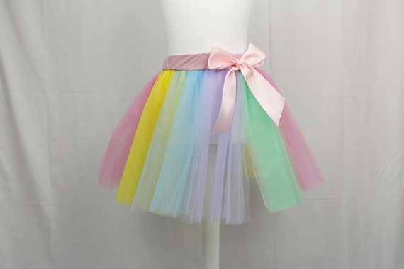 Unicorno set per bambina, tutù arcobaleno con cerchietto e bacchetta  magica, tutù arcobaleno, regalo compleanno bimba, travestimenti bambina -   Italia