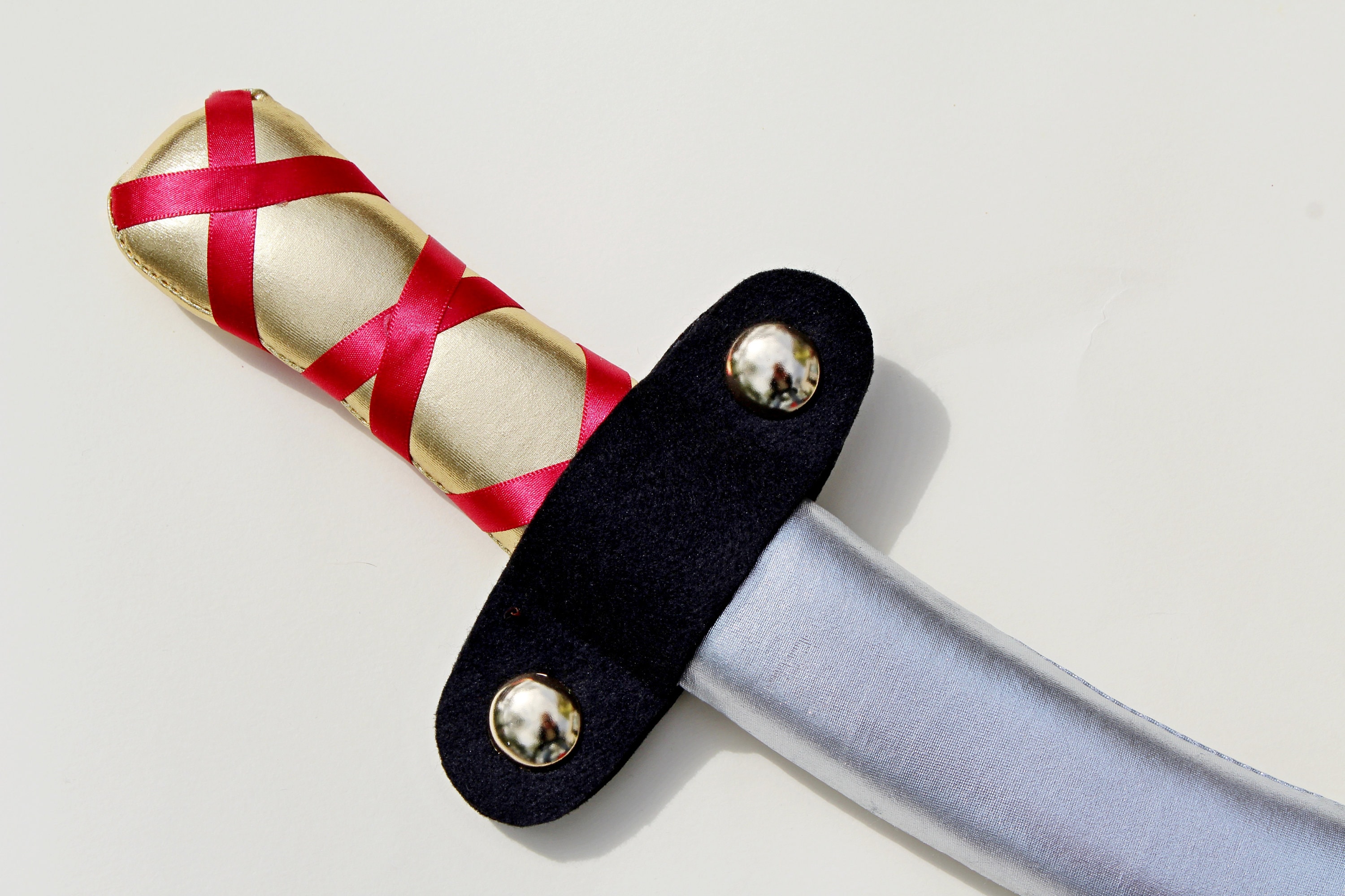 Double Katana Kids Foam Sword With Back Sheath Kids Swords Etsy UK