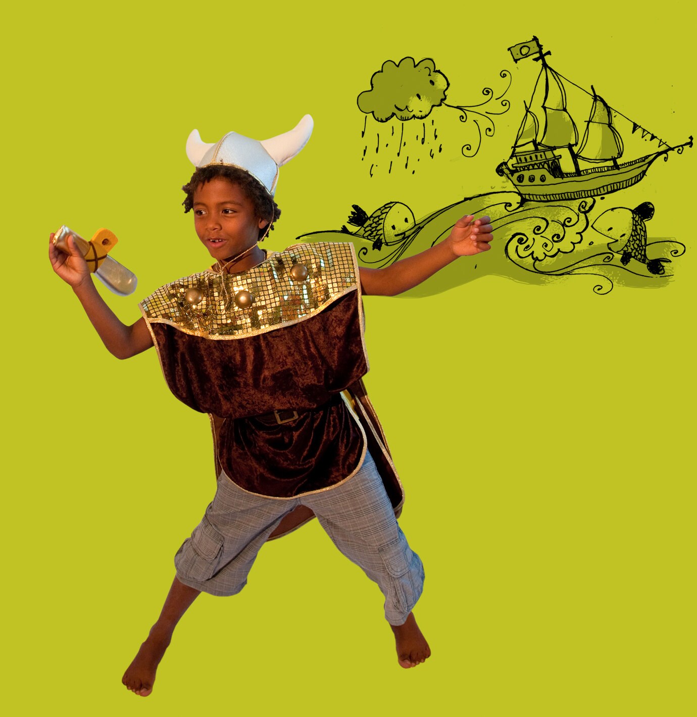viking childrens costume