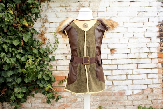 Deguisement viking pour enfant costume carnaval viking tunique et casque viking deguisement viking deguisements enfant Etsy France