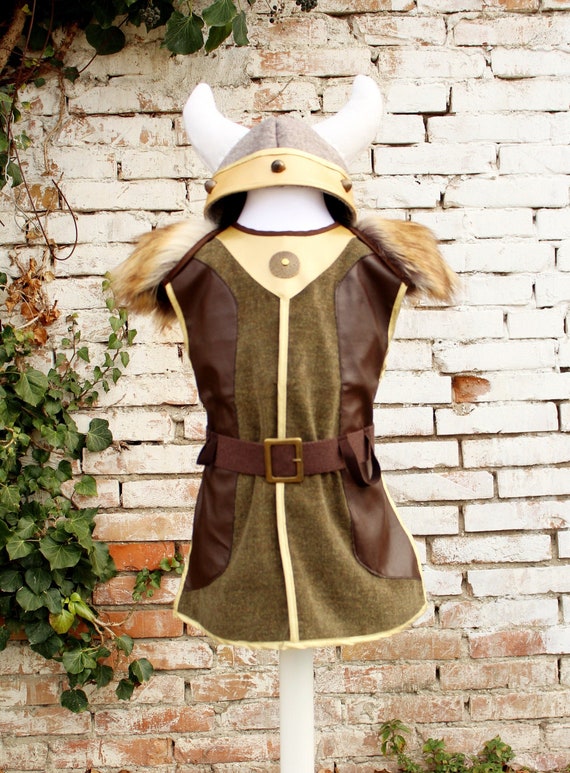 Viking Costume Kids Brown Viking Costume Kids Brown