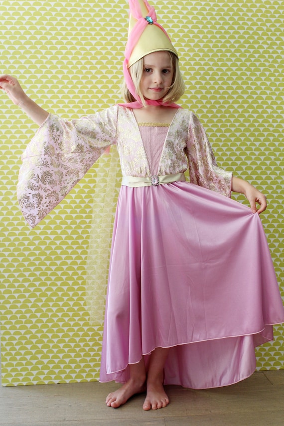 Deguisement Robe Princesse pour Aurora Robes 3 - 10 Ans Fille