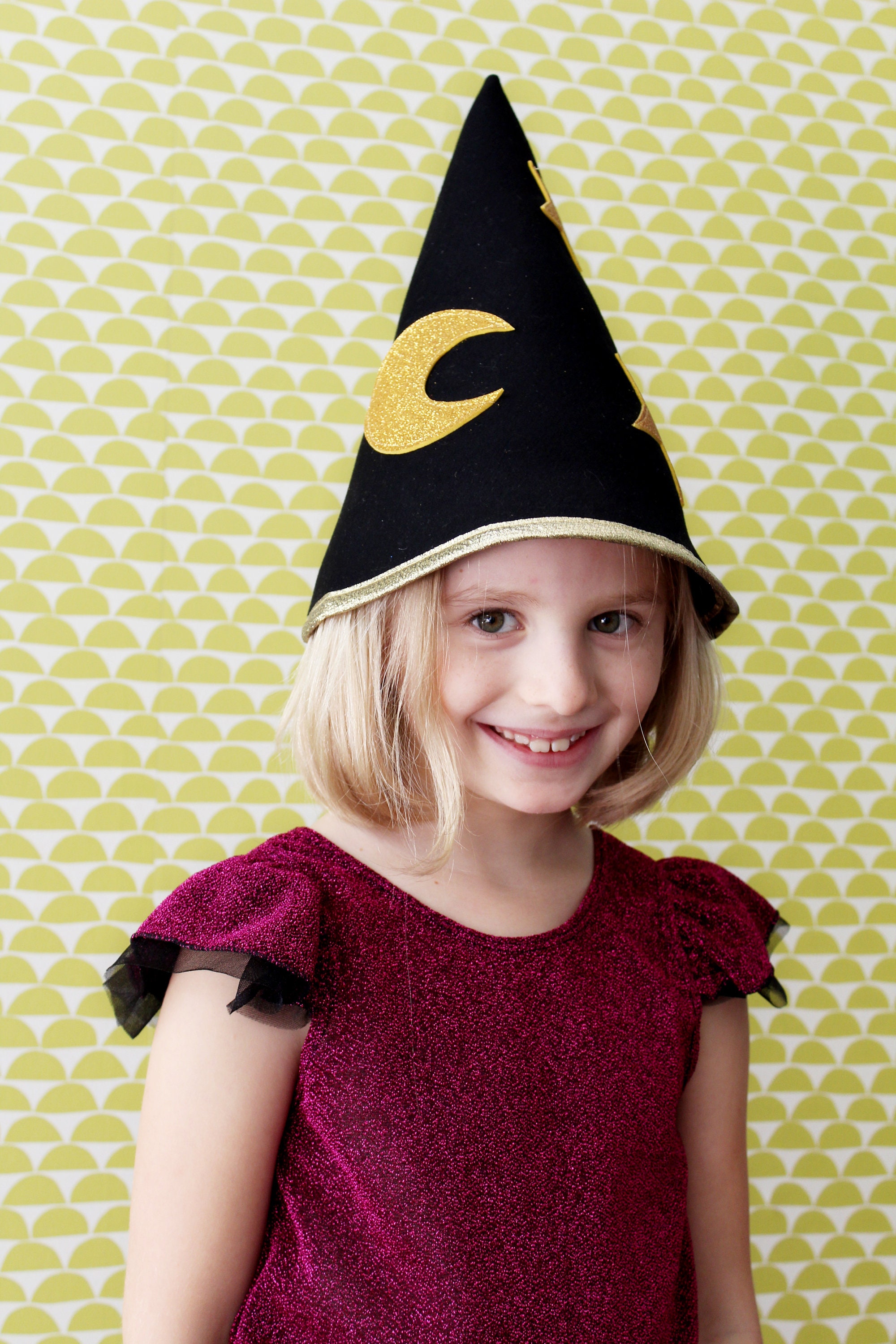 Costume Da Mago Per Bambini - Set 5 Pezzi: Mantello, Cappello, Bacchetta, Occhiali E Borsa Zucca - Abito Halloween Gioco Di Ruolo