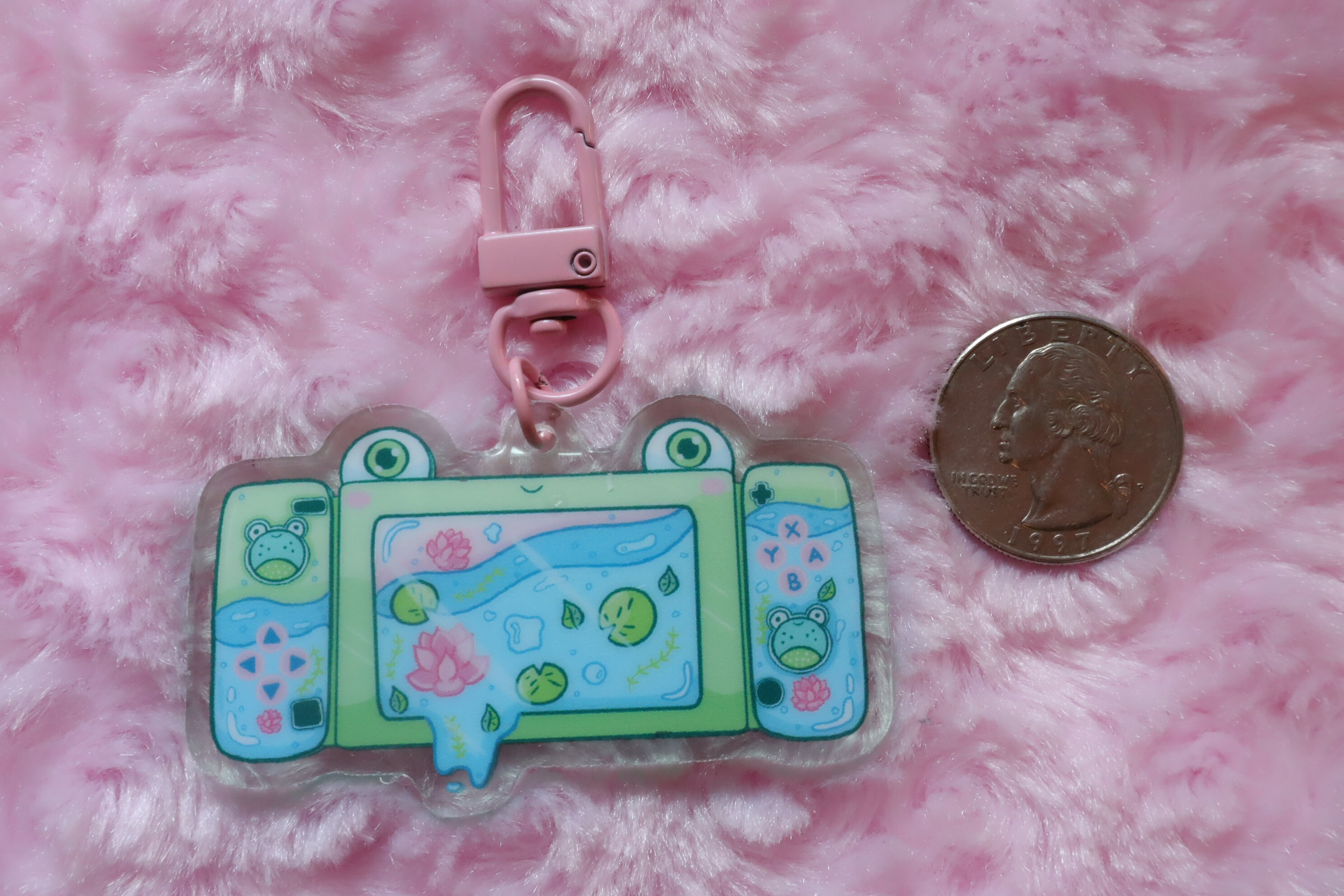 Froggy Nintendo Switch Acrylic Keychain | Etsy