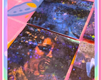 Horror Icons Holographic Sticker Pack | Bujo Stickers