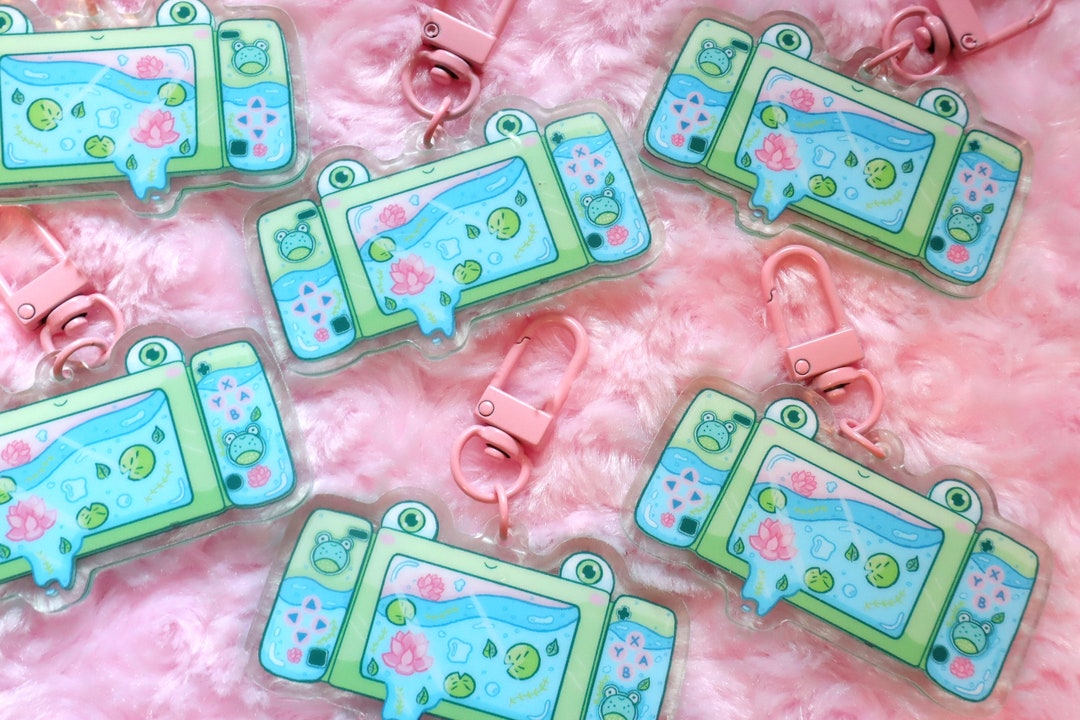 Froggy Nintendo Switch Acrylic Keychain - Etsy