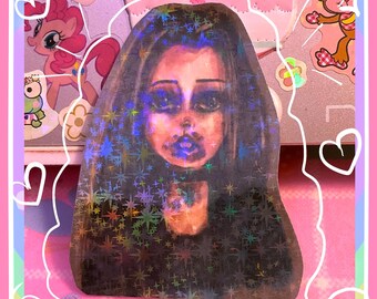 Ginger Snaps Holographic Diecut Sticker | Spooky Bujo Sticker