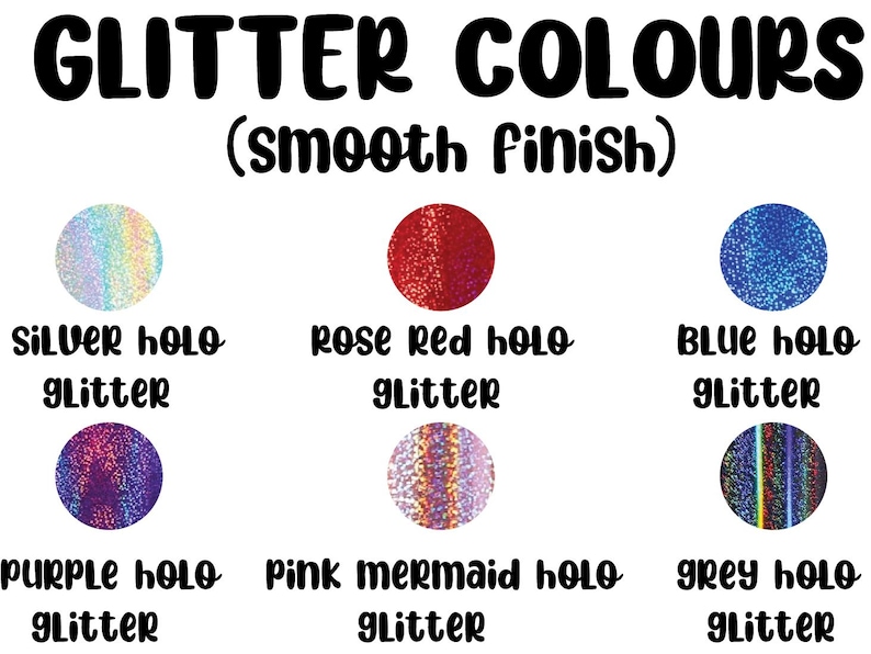 Double layered custom made vinyl name sticker heart – personalised label decal hologram rainbow heart image 11