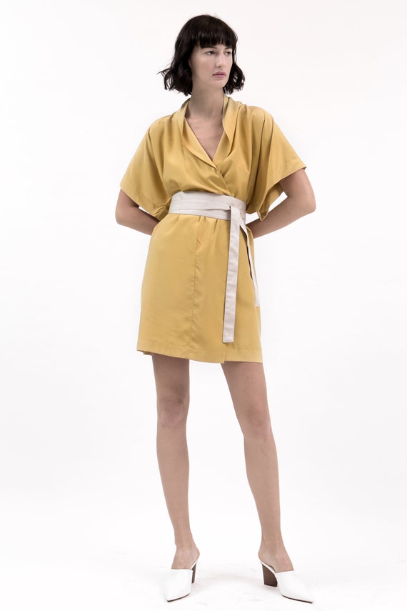 oversized kimono dress