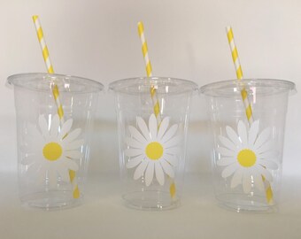 daisy baby shower decorations