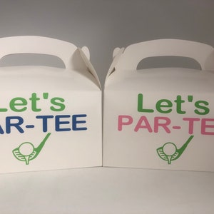 Golf Party Favor Boxes, Golf Birthday Party Supplies, Golf Party gift, Golf Party Supplies, Golf Tournament Favors, Golf Team Party Favor