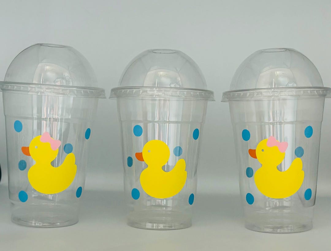 Rubber Duck Party Cups, Rubber Duck Baby Shower, Rubber Duck Birthday ...
