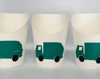 Garbage Truck Party, Garbage Truck Birthday, Trash Party, Garbage Party Favors, Garbage Truck Favors, Garbage Truck Baby Shower, Disposable