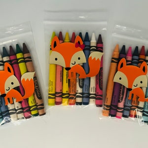 Fox Party Favors, Fox Birthday Party Favors, Woodland Party Favors, Woodland Birthday Party Favors, Fox Party Supplies, Fox Party favors