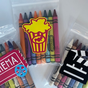 Movie Party Favors, Cinema Party Favors, Movie Party Supplies, Movie Party Favors, Family Movie Night, Movie Night party