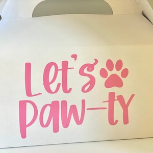 Dog Party Favors, Puppy Party Favors, Pet Party Favors, Dog Birthday Party, Puppy Birthday Party, Adopt a pet Party favor, Pet Party Box,