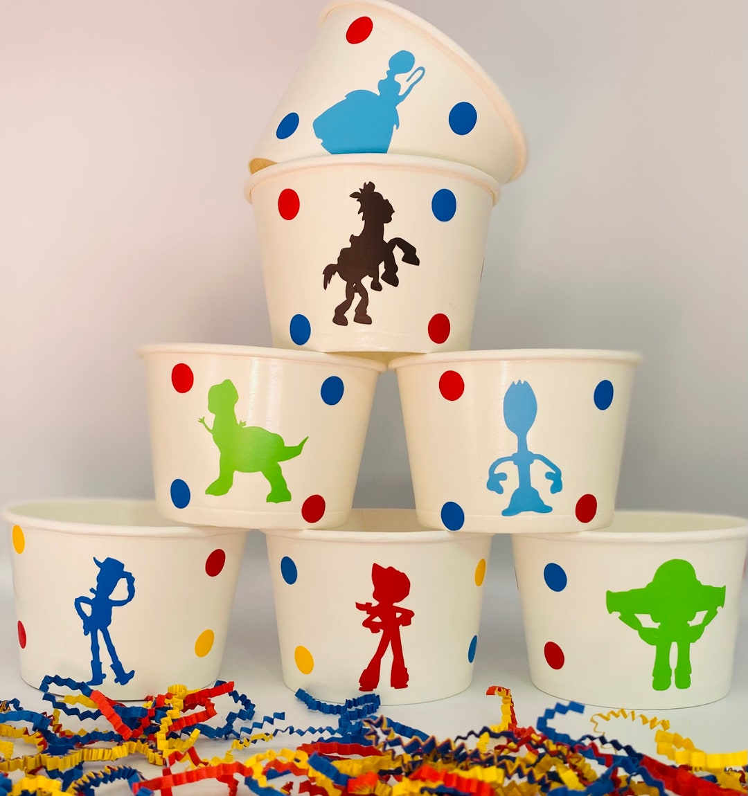 Toy Story Party Snack Cups, Toy Story Birthday Party, Woody Party ...