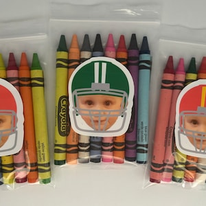Football Party Favors, Custom Football favors, Football Birthday Party Supplies, Football Party Favors, Game Party, first touchdown
