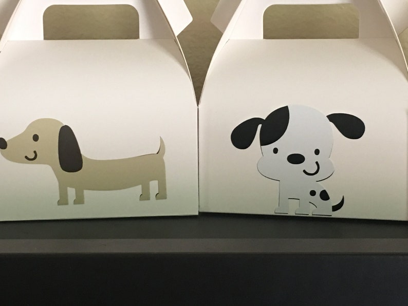 Puppy Party Favor Bags Dog Party Favor Bags Etsy