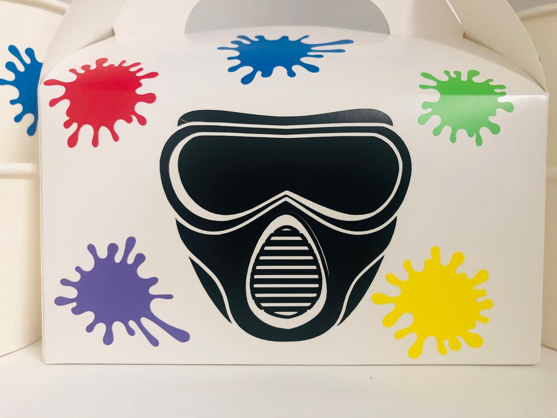 Paintball Party Favors Paintball Birthday Party Favors Etsy