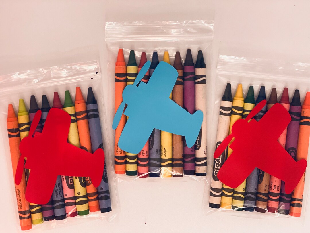 Airplane Cupcake Toppers – 20 Pcs Plane Theme Birthday Party Decorations For Kids, Baby Shower