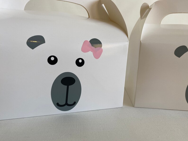 Polar Bear Party Favors Polar Bear Party Boxes Polar Bear Etsy