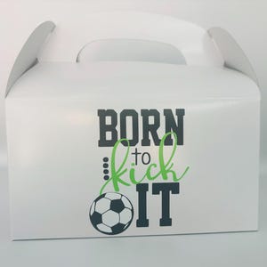 Soccer Party Favor Boxes, Soccer Birthday party favor box, Soccer Party supplies, Soccer Team party, Soccer Tournament arty favors