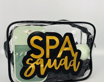 Spa Party Favors, Spa Party Bags, Bachelorette Party Favors, Spa Squad Favors, Slumber Party, Sleepover, Girls Gone Mild, Reusable Bags