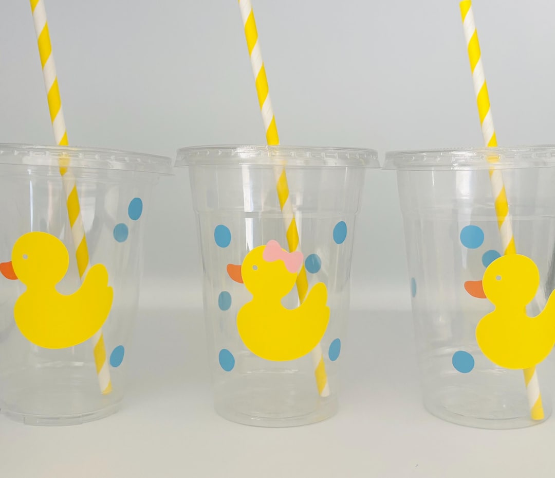 Rubber Duck Party Cups, Duck Party, Rubber Duck Baby Shower, Duck ...