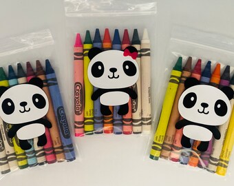 Panda Party Favors, Panda Birthday Party Favors, Panda Baby Shower, Panda Birthday Favors, Panda Party Supplies, Panda Bear Party Favors
