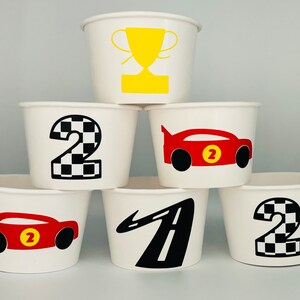 Two fast Party,Race Party, race car party cups, Race Car Birthday Party, Car baby shower Cups, Racing Party Supplies, Racing party favor