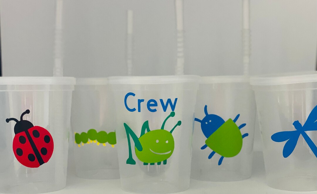 Bug Party Cups, Insect Party, Bug Birthday Party, Insect Birthday Party ...