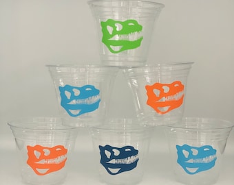 Dinosaur Party snack Cups, Dinosaur Party Supplies, Dino Birthday Party, Dinosaur Baby Shower, T-rex Party, Three Rex, Dinosaur tableware