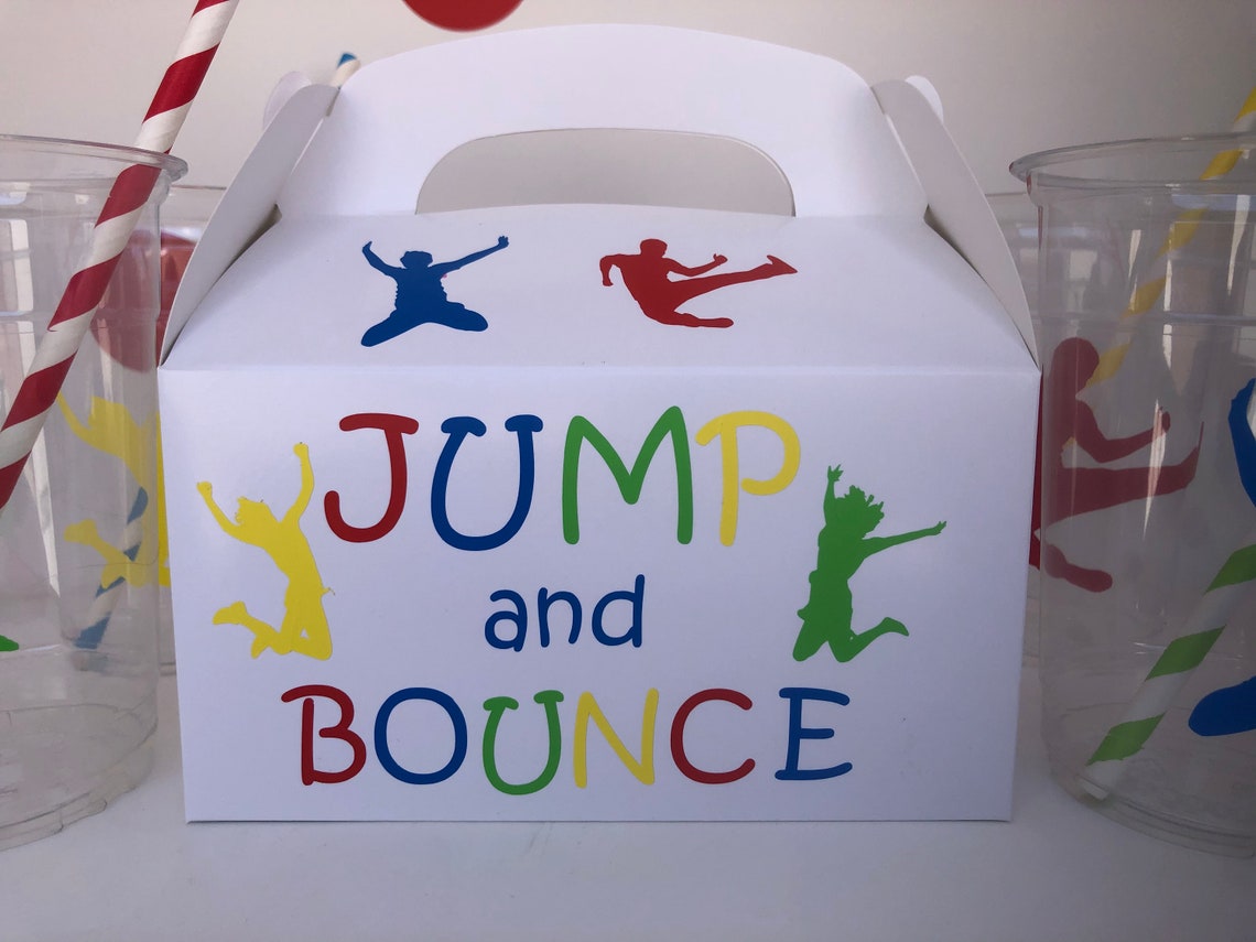 Jump Party Favors Trampoline Party Favors Jump Party Etsy
