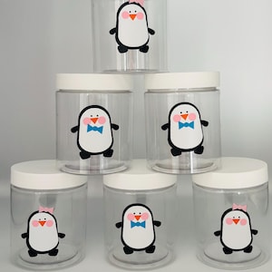 Penguin Party Favors, Penguin Birthday Party favor, Party Supplies, Winter Wonderland Party, Winter Animal party, Penguin Baby shower