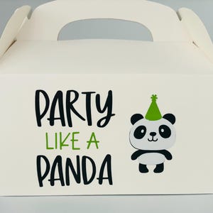 Panda party favors, Panda Birthday Party Favors, Panda Baby Shower, Panda Bear Party, Bear Party,Panda Party Favors, Party Supplies