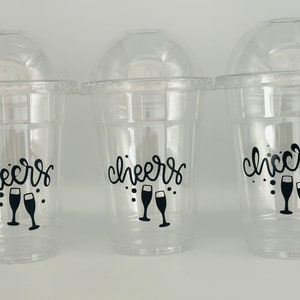 New Years Party Cups, New Years Birthday Party,  New Years Party Supplies, Cheers to the new Year. 2023 party cups,New Years Countdown party