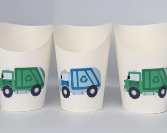 Garbage Truck Party, Garbage Truck Birthday, Trash Party, Garbage Party Favors, Garbage Truck Favors, Garbage Truck Baby Shower, Disposable