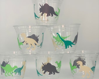 Dinosaur Party snack Cups, Dinosaur Party Supplies, Dino Birthday Party, Dinosaur Baby Shower, T-rex Party, Three Rex, Dinosaur tableware